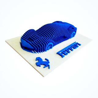 Carro Decorativo da Ferrari - Alta Qualidade em PLA