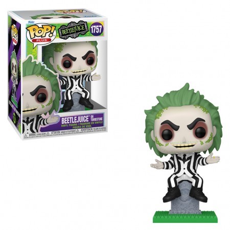 FUNKO POP BEETLEJUICE 3 PLUS BEETLEJUICE TOMBSTONE 1757 NOVO ORIGINAL em Oferta na Shopee