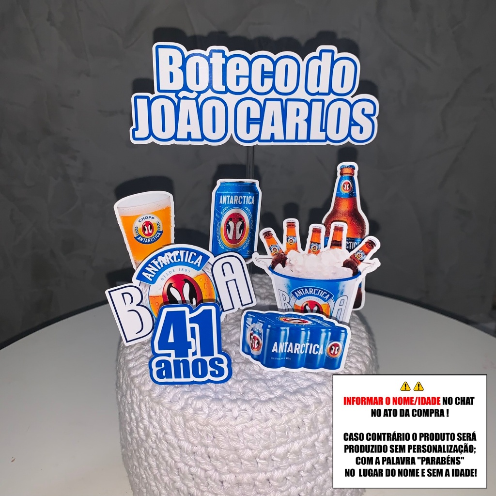 Topo de Bolo Antartica - Comprar com Melhor Preço em Padaria