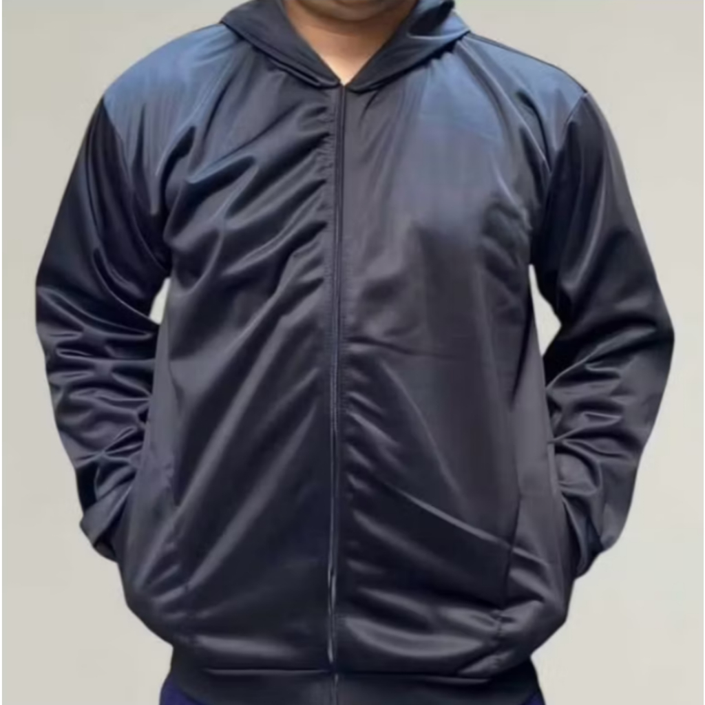 Blusa Jaqueta de Agasalho Masculina Flanelada Esportiva Driy-Fit Corta Vento Com Bolso e Capuz