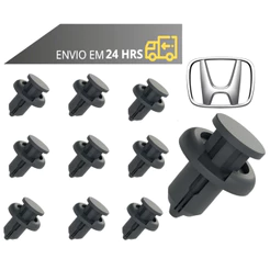 Kit Grampo Presilhas Para choque Honda Civic City Fit Hrv Wrv Crv Accord