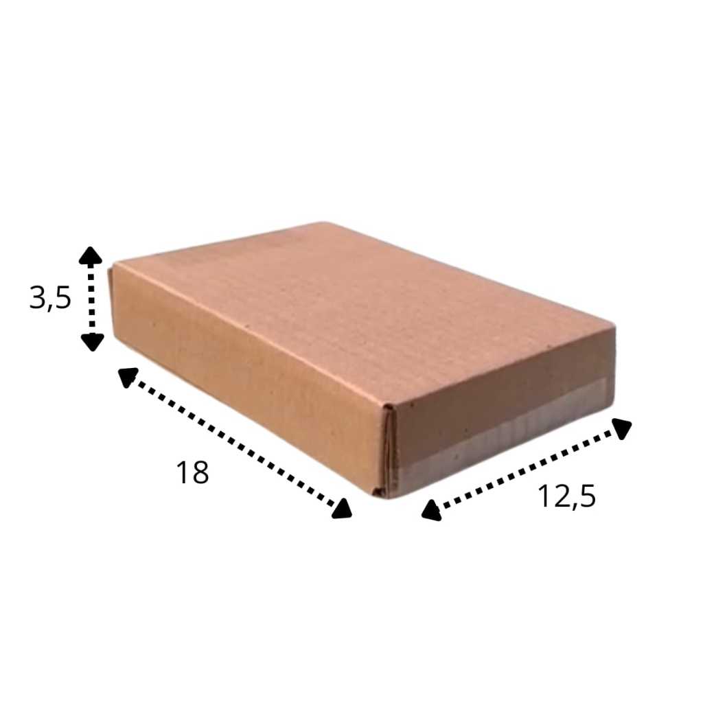 CAIXA ECOMERCER CORREIO PARA ENVIO 12,5X18X3,5