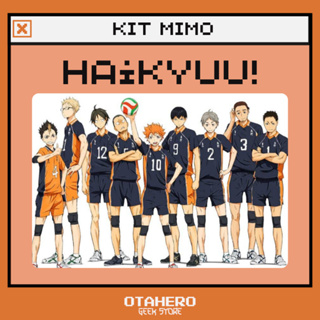 Kit mimo anime haikyuu!! - a partir de 15 peças - haikyuu!! personalizado em Oferta na Shopee