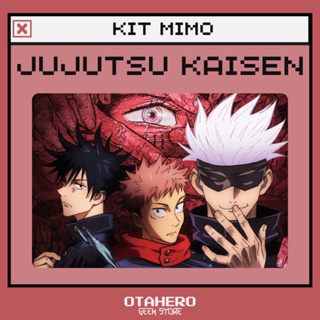 Kit mimo anime JUJUTSU KAISEN - a partir de 15 peças - JUJUTSU KAISEN personalizado em Oferta na Shopee