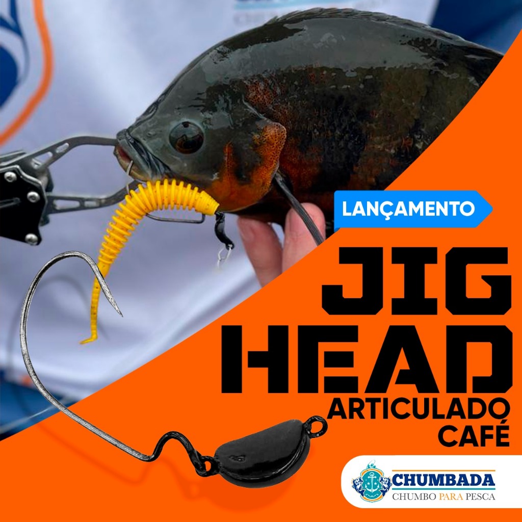 Anzol Jig Head Offset Articulado Chumbada Oficial — imagem 2 de 2