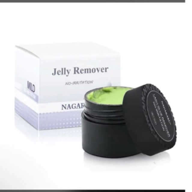 Removedor Nagaraku Creme Para Alongamento Extensão De Cílios 12g Não Irrita A Pele Pasta Jelly Gel em Oferta na Shopee