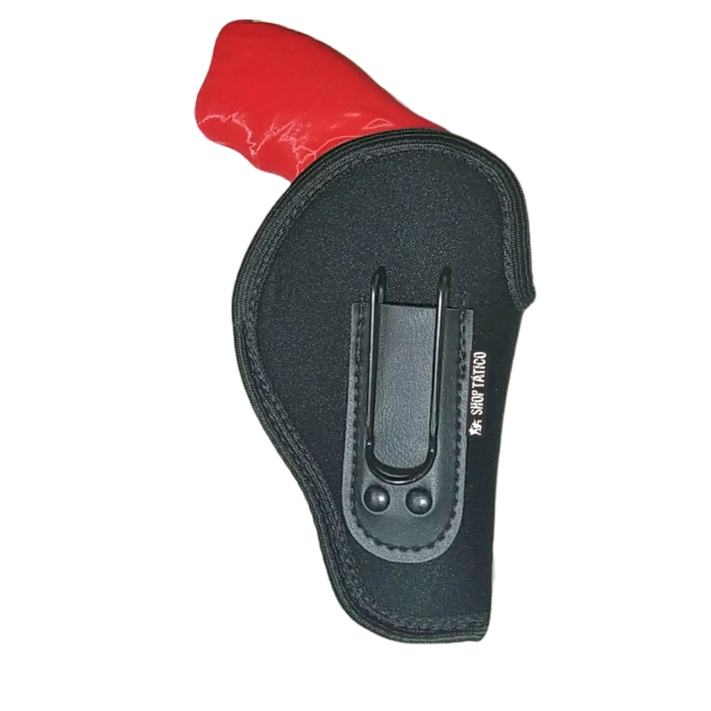 Coldre Neoprene velado 32 de 2 Polegadas 6 Tiros Revólver
