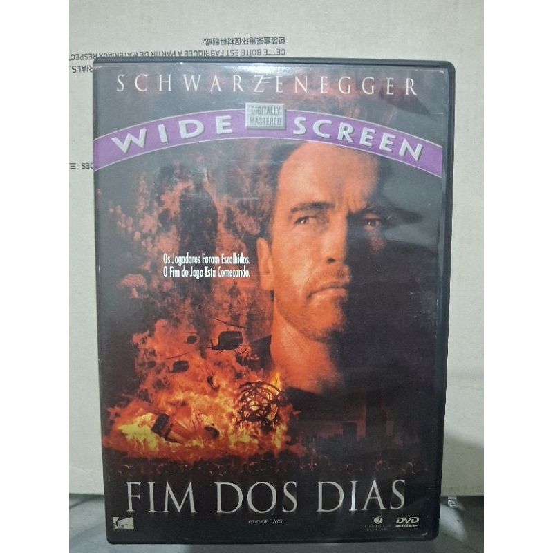 Dvd Fim Dos Dias Arnold Schwarzenegger Original