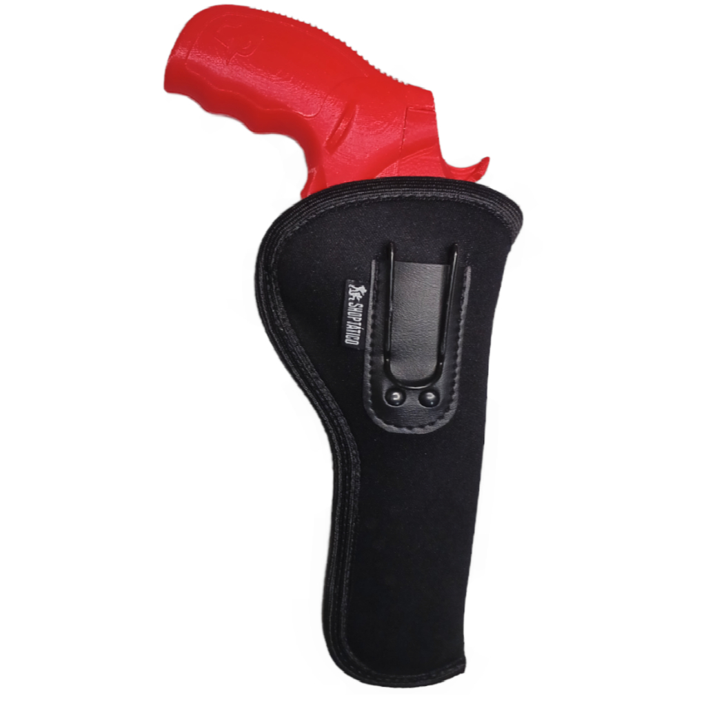 Coldre Neoprene Revólver 38 e 357 de 6 Polegadas e 6 Tiros