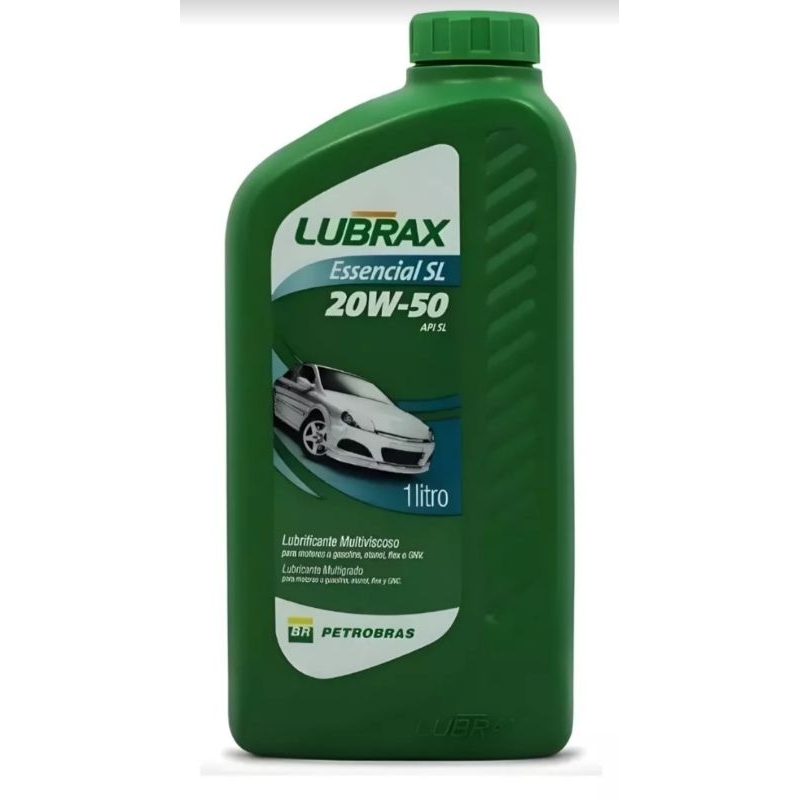 Óleo Para Motor 20w50 Lubrax Api Sl Essencial Automotivo em Oferta na Shopee
