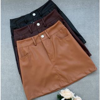 Mini Saia Couro Colors Tendência Boho Inverno Moda Country Festa Peão em Oferta na Shopee