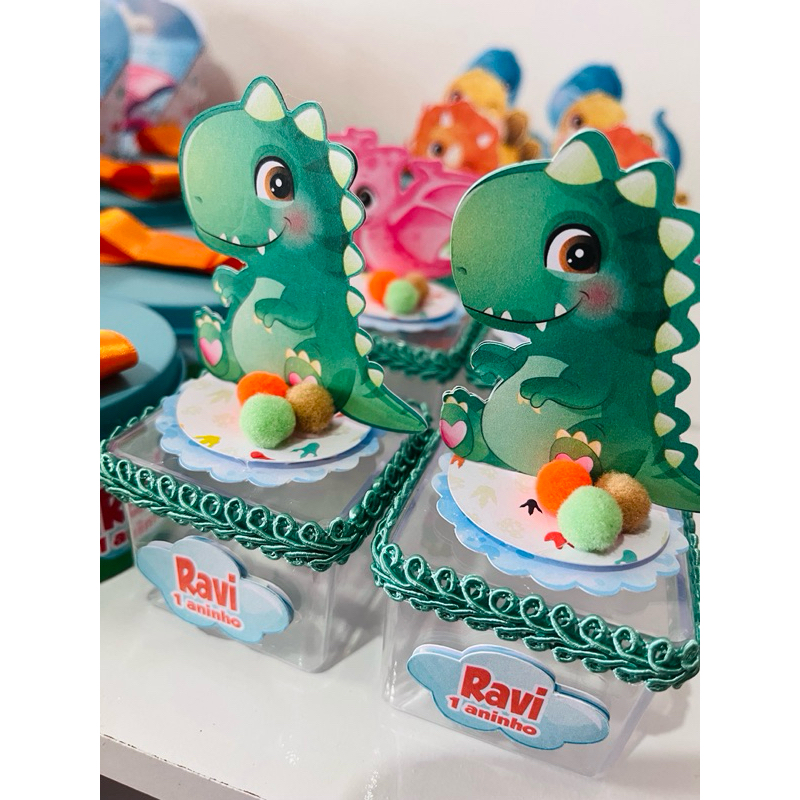 KIT CAIXAS PERSONALIZADA - DINOSSAURO  BABY- CIRCO| PARA FESTA INFANTIL E ANIVERSÁRIO