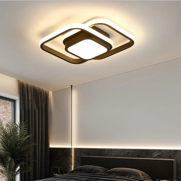 Luminária De Teto Plafon Led Moderna Lustre para Corredor Sala Quarto Cozinha.
