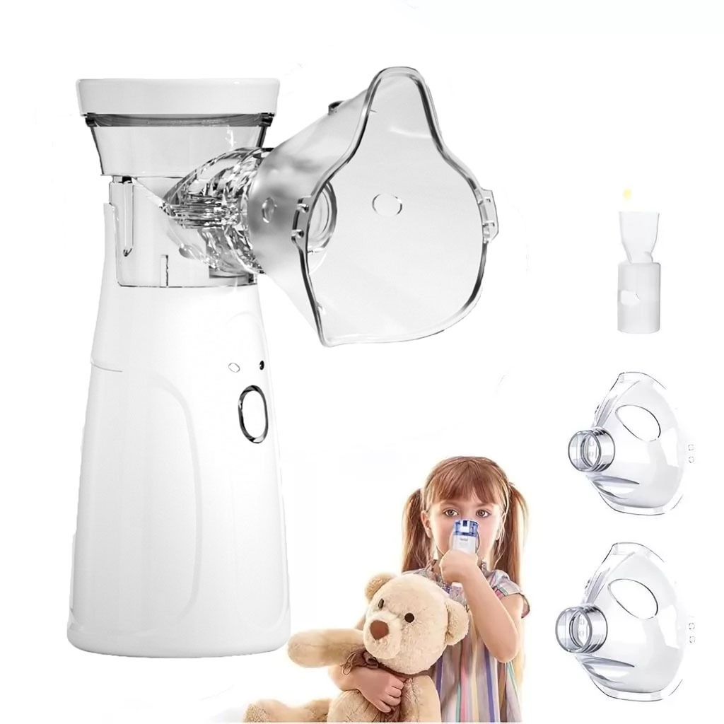 BML Nebulizador Portátil Ultrassônico Mini Inalador Silencioso para Adultos e Crianças - A...