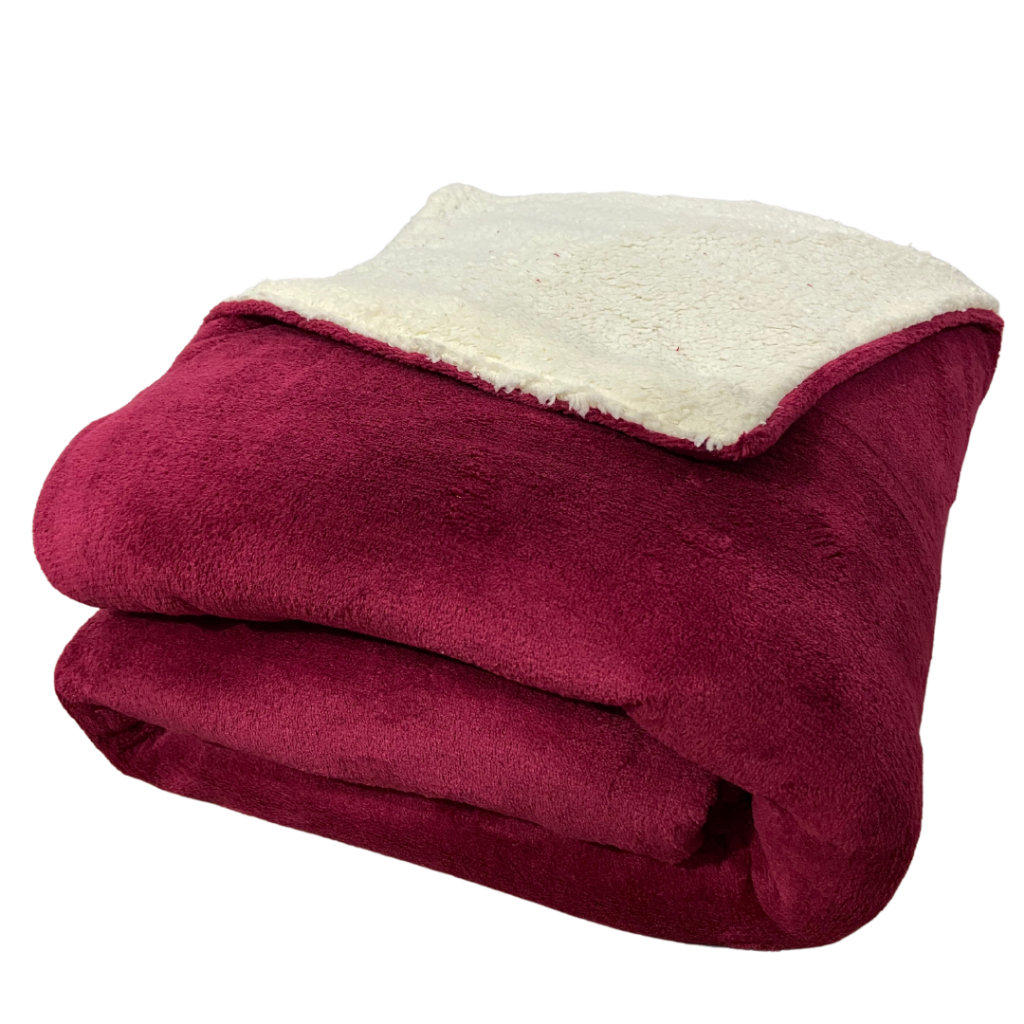 Cobertor Coberdrom Casal Dupla Face Sherpa Pele De Carneiro Soft Inverno Toque Macio Quent...