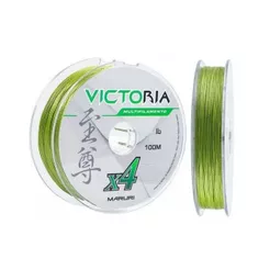 Linha Multifilamento Victoria 4x 100m Verde - Maruri