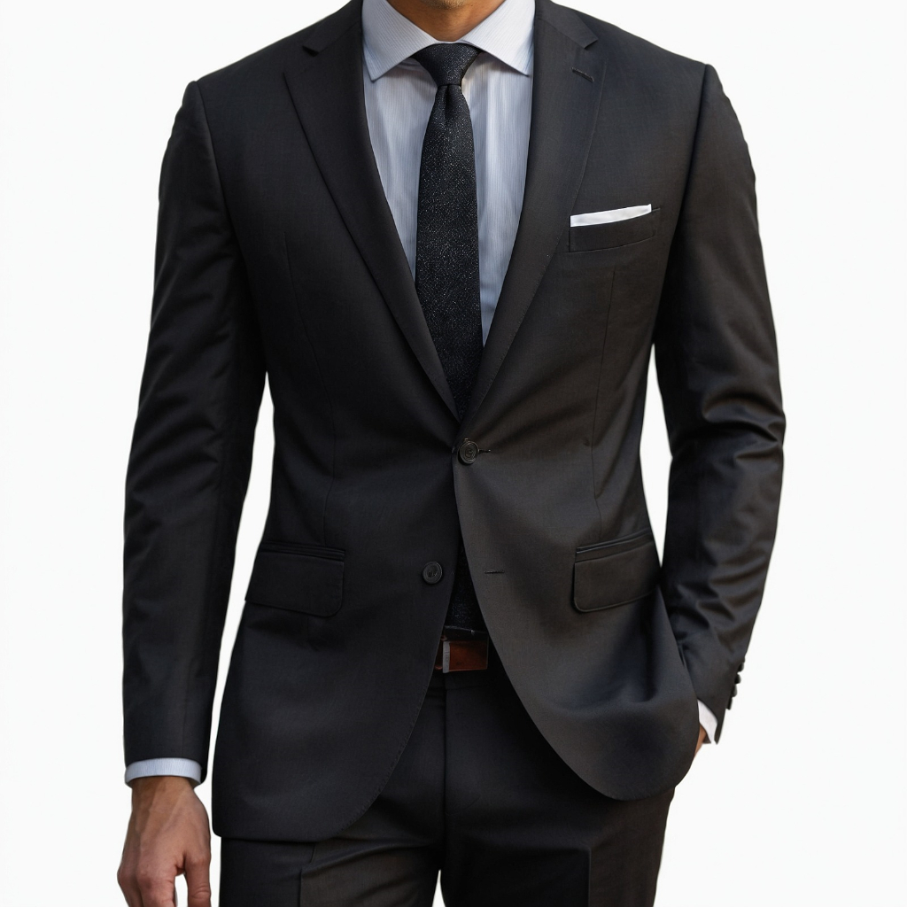 Terno Slim Masculino Estiloso De Luxo - Altíssima Qualidade  (Blazer + Calça)