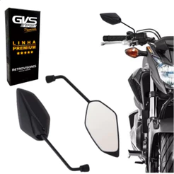 Retrovisor Gvs Nova Fazer Lente Convexa Para Honda Promoção