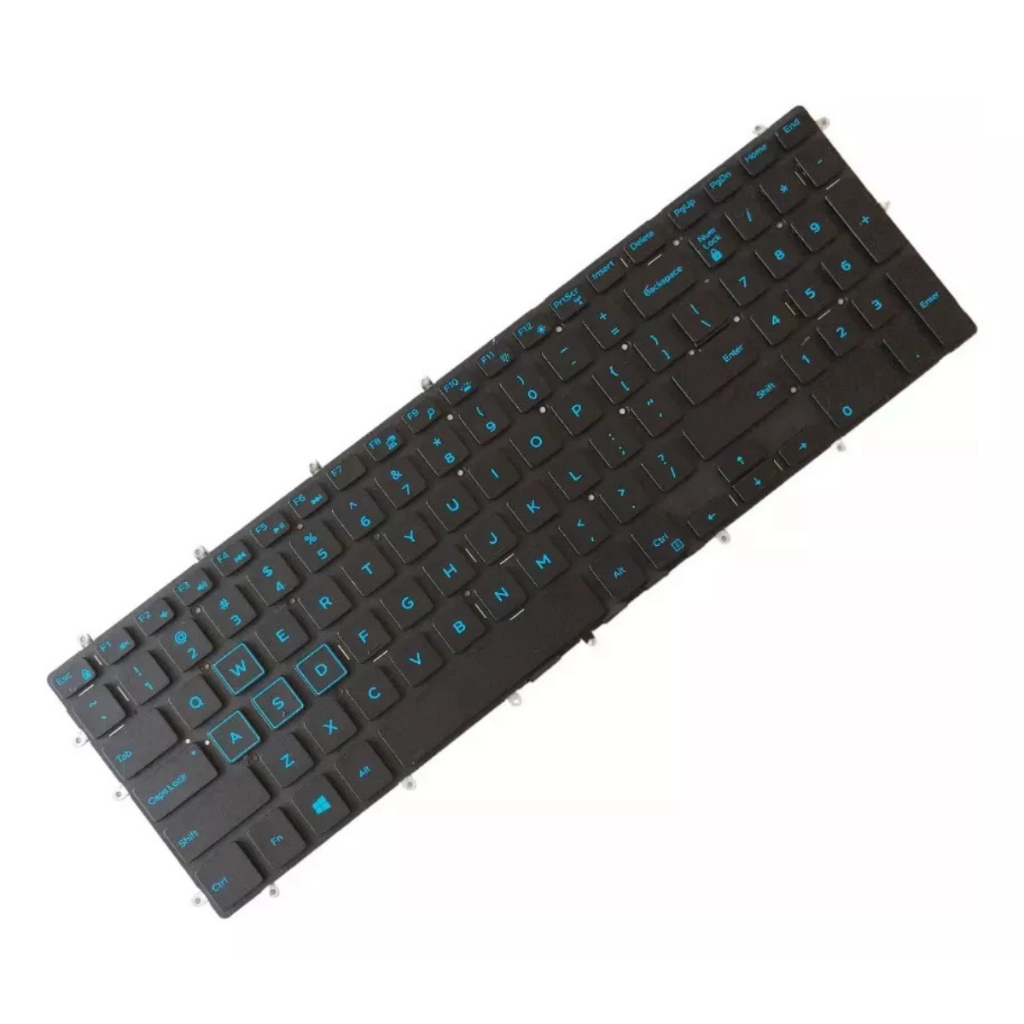 Teclado Compatível Notebook Dell Gaming G7 15 7588 Led Azul