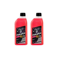 2 aditivo Radiador Paraflu Concentrado Orgânico Rosa 1 Litro