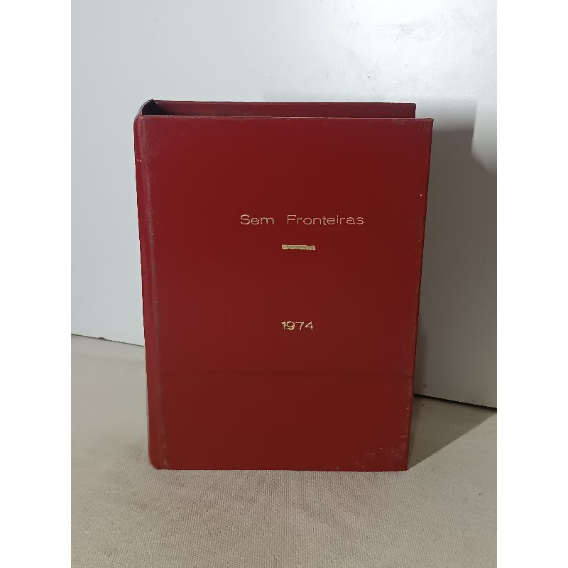 Livro Revista Católica Sem Fronteiras de 1974 Colecionável leia a Descrição