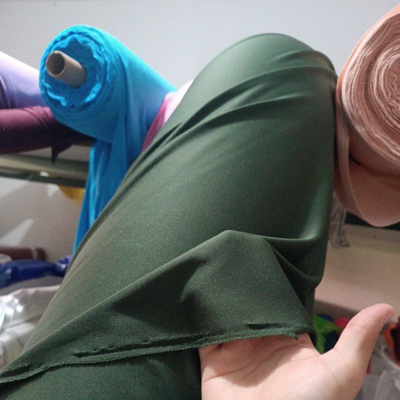 Tecido Helanca Light Verde Musgo Escuro 1,80m Largura em Oferta na Shopee