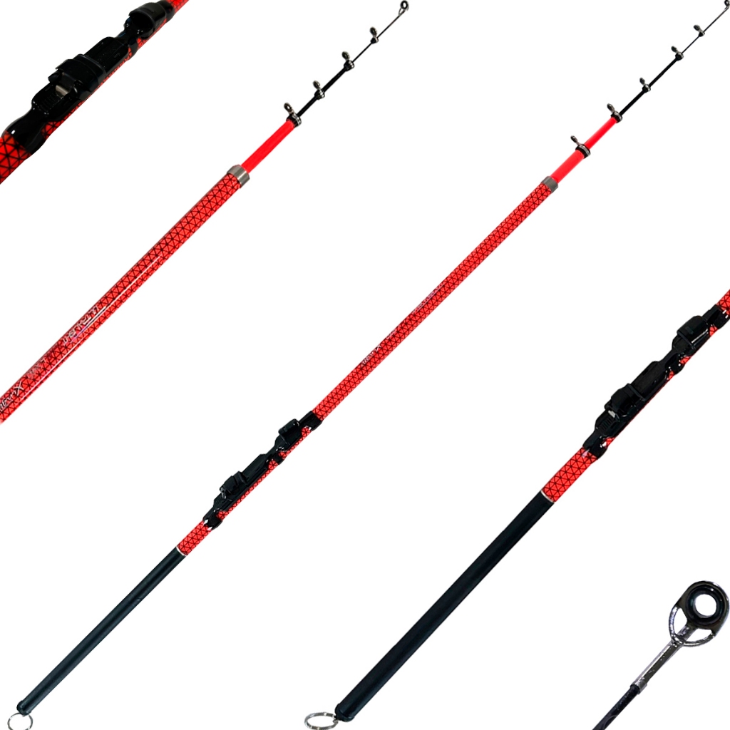 Vara Telescópica Ultralight Para Molinete Xingu 2,70 Metros Piapara Piau Tilápia 6 -14 Lb
