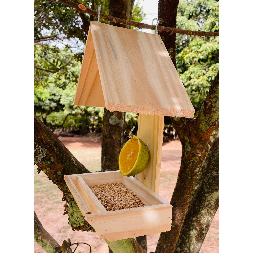 Tratador para passaros silvestres frutas e sementes