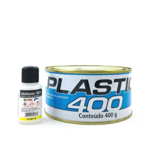 MASSA PLASTICA 400G BRANCO - CARPLAST em Oferta na Shopee