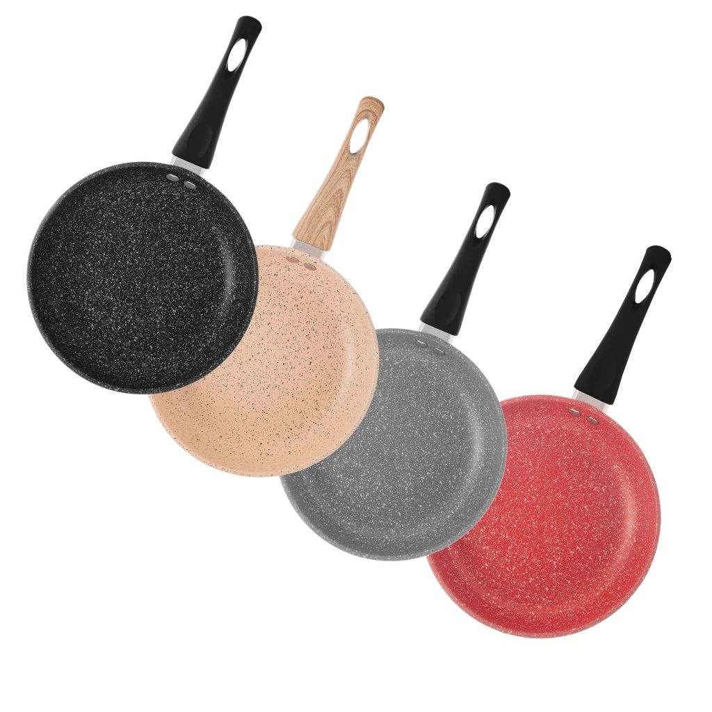 Frigideira de Indução em Alumínio com Revestimento Cerâmico Granilite 20cm - Lyor