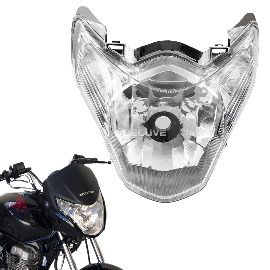 Farol Bloco Optico Titan 150 Flex 11/13 em Oferta na Shopee