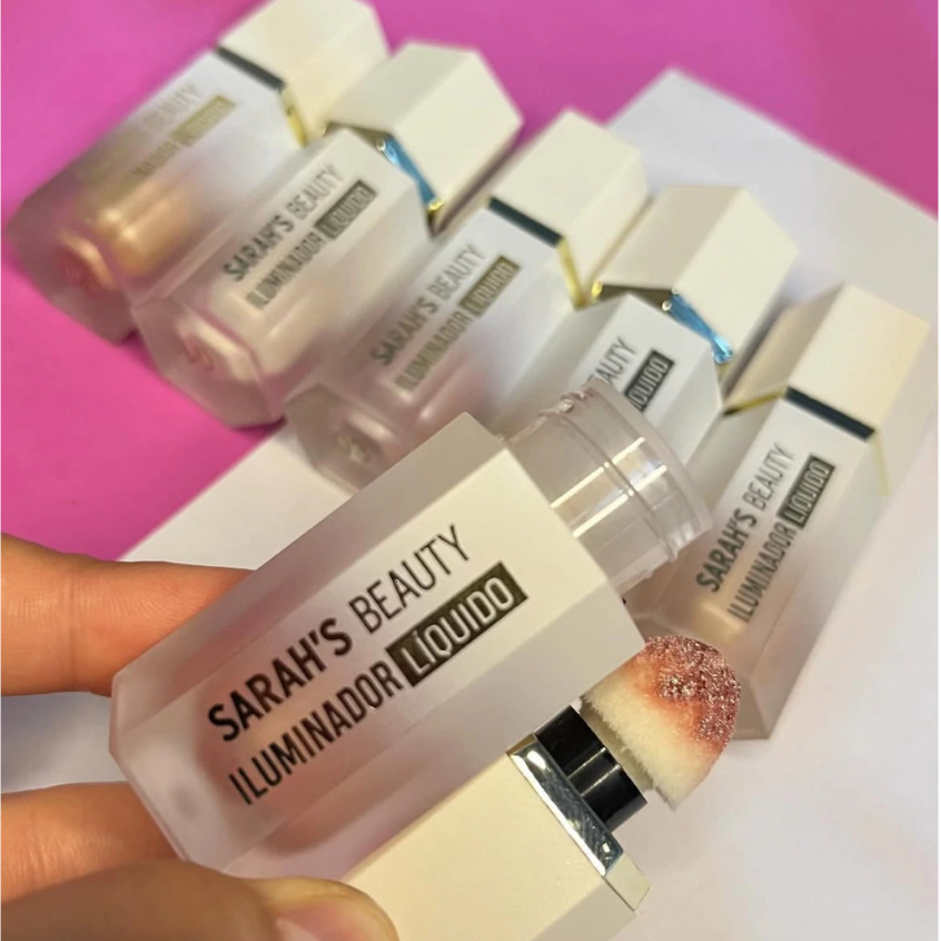 Iluminador Líquido Sarah’s Beauty Pele Radiante e Glow Natural