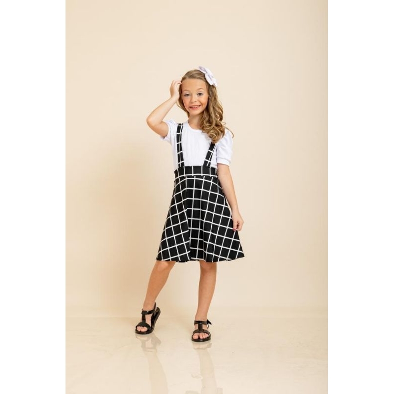 SALOPETE GODE SUSPENSÓRIO INFANTIL/JUVENIL MODA EVANGÉLICA FEMININA 2025