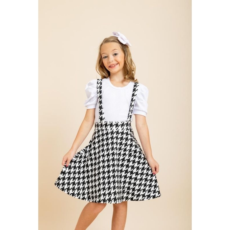 SALOPETE GODE SUSPENSÓRIO INFANTIL/JUVENIL MODA EVANGÉLICA FEMININA TENDÊNCIA