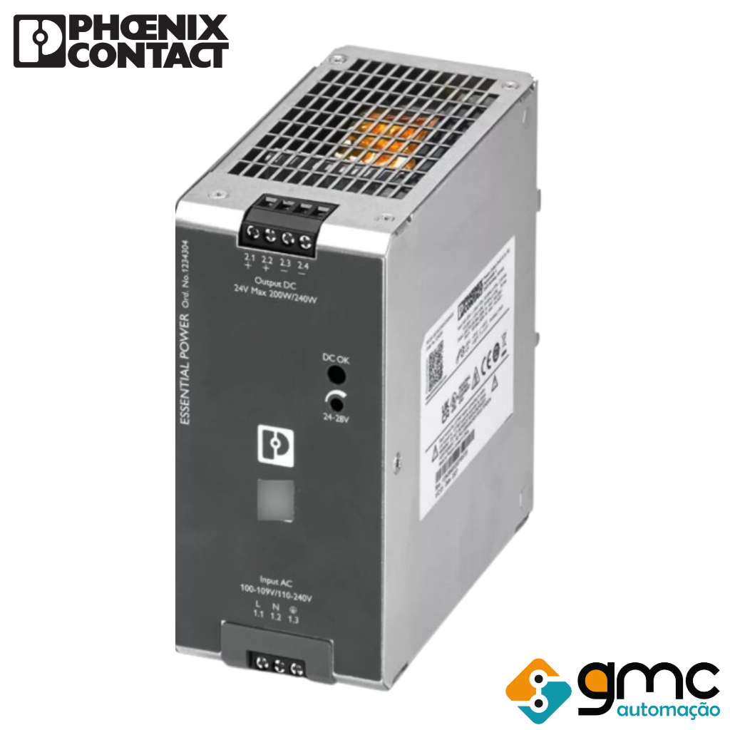 Fonte Chaveada 24v 10a Ps-ee-2g/1ac/24dc/240w/sc Phoenix