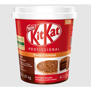 Pasta Kit Kat Nestlé Professional Confeitaria Bolo Torta Fondue 1,01 Kg em Oferta na Shopee