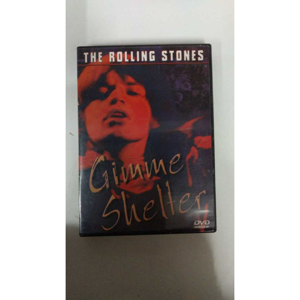 Dvd The rolling stones gimme shelter Documentário musical md1594