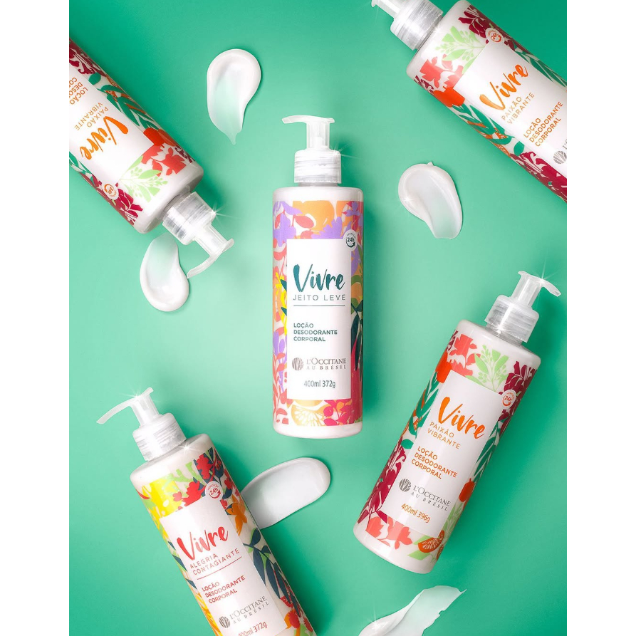 Detalhes do Loção Desodorante Corporal Alegria Contagiant 400ml