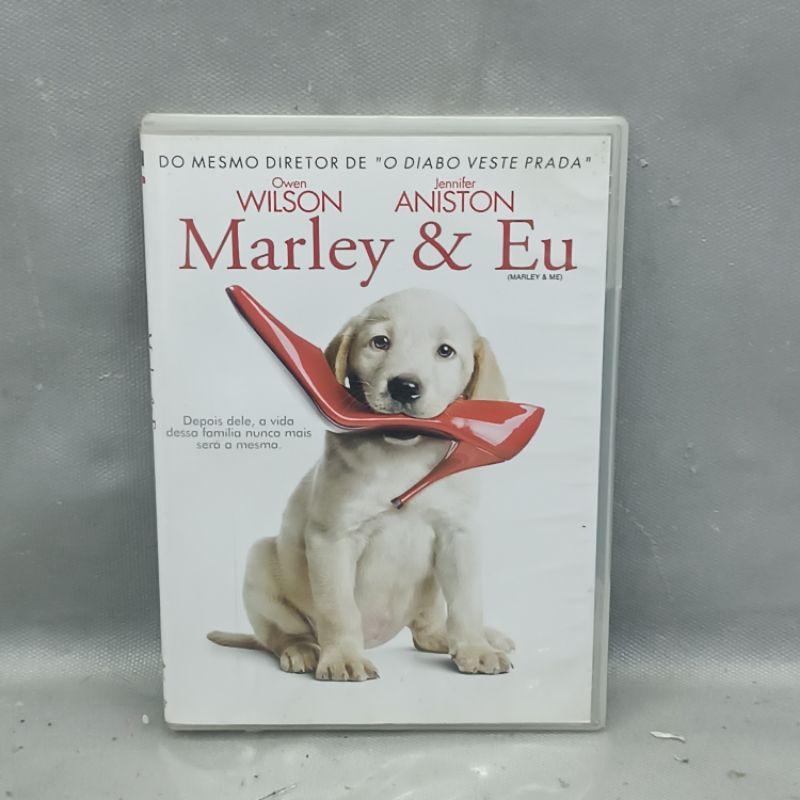 Dvd Filme Marley e eu - usado