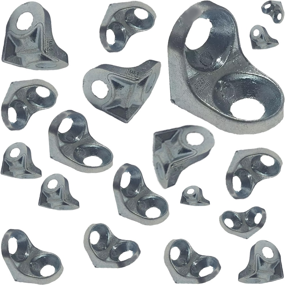 50 Un - Suporte Cantoneira Cadeirinha 13x13mm Preta Zincada Branca em Oferta na Shopee