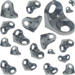 10 Un - Suporte Cantoneira Cadeirinha 13x13mm Branca Preta Zincada em Oferta na Shopee