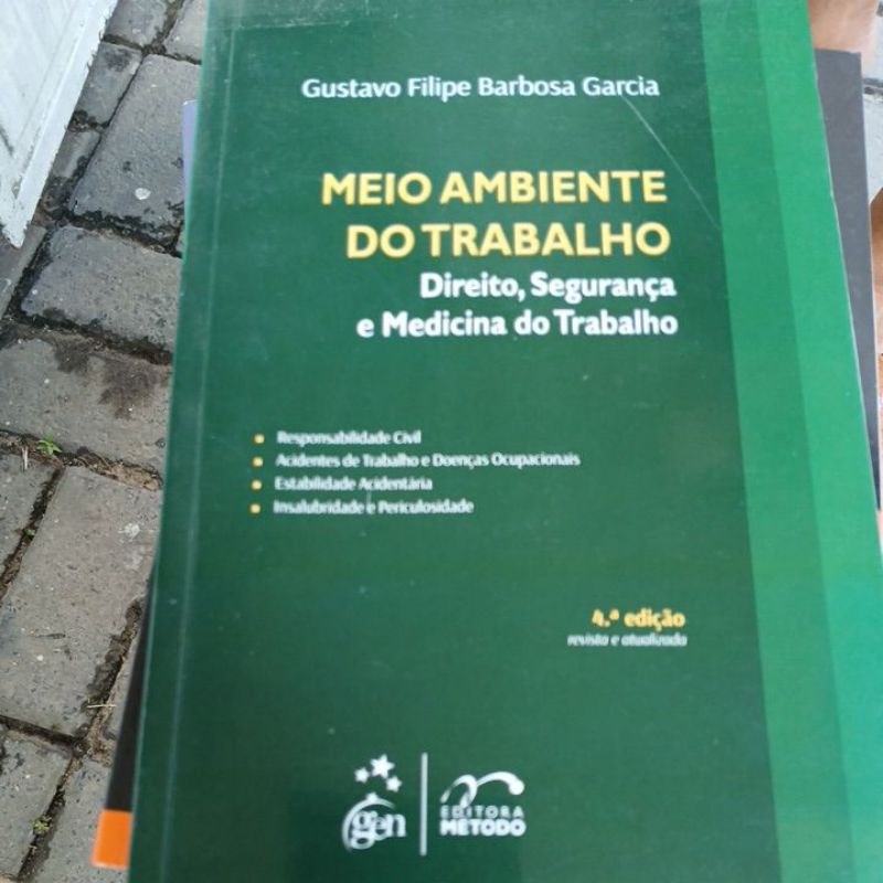 MEIO AMBIENTE DO TRABALHO (DIREITO, SEGURANÇA E MEDICINA DO TRABALHO)