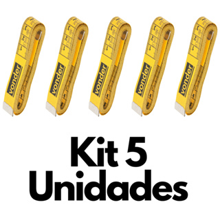 Kit 5 Fitas Métricas 1,5 Metros Medidas Para Costura e Corpo Vonder em Oferta na Shopee