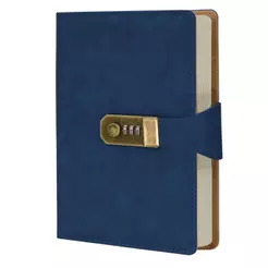 Lumai Caderno Cadeado Senha 288 Paginas Diario Secreto A5 Bloco Lock Porta Caneta Folhas Pautadas