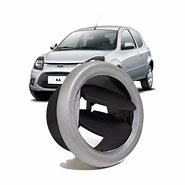 Difusor de Ar Central/Lateral Ford Ka 08/13 - Novo Ford Cargo 2011/... L.D/L.E PRETO C/ARO PRATA