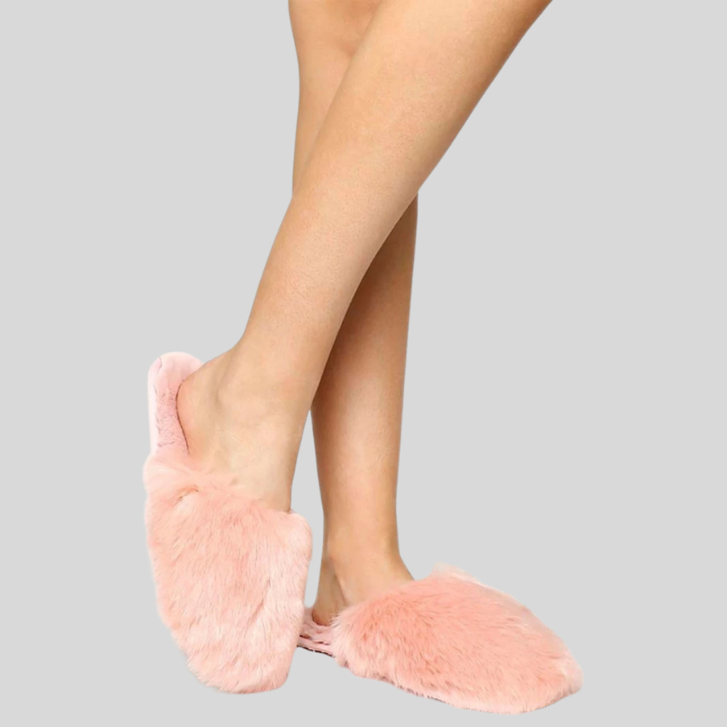 Pantufa Pelúcia Unissex Inverno Confortável Dias Frios