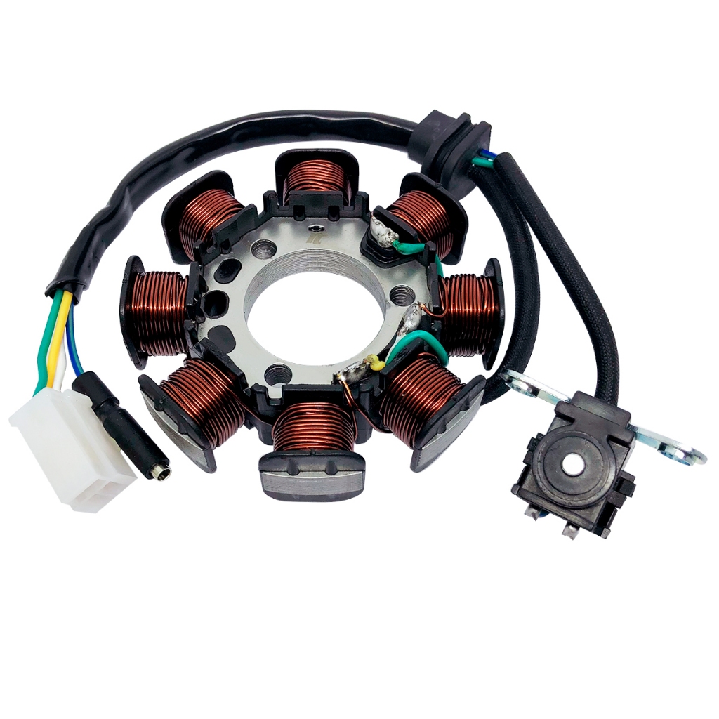 Estator Completo Titan 150 2004 A 2008 C/ Bobina De Pulso