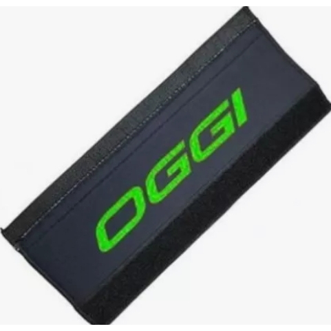 Protetor De Quadro Neoprene Oggi Preto/verde 9,5cm X 23,5cm.