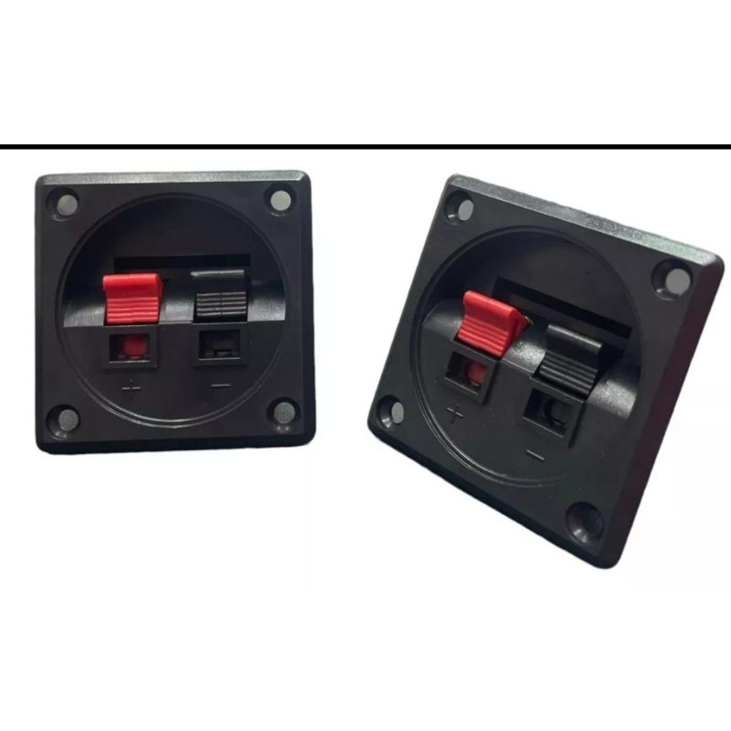 Kit 2 Borne Conector Para Caixa Acústica
