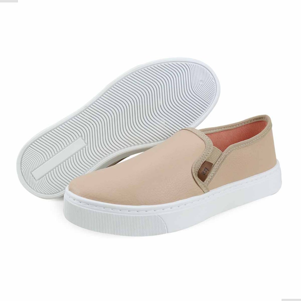 Tênis Slip On Feminino Iate Casual fácil Super Confortável e Leve LANCAMENTO Modelo Enfermagem Casual Estilo Mulher